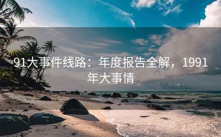 91大事件线路：年度报告全解，1991年大事情  第2张
