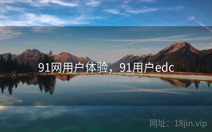 91网用户体验，91用户edc  第1张