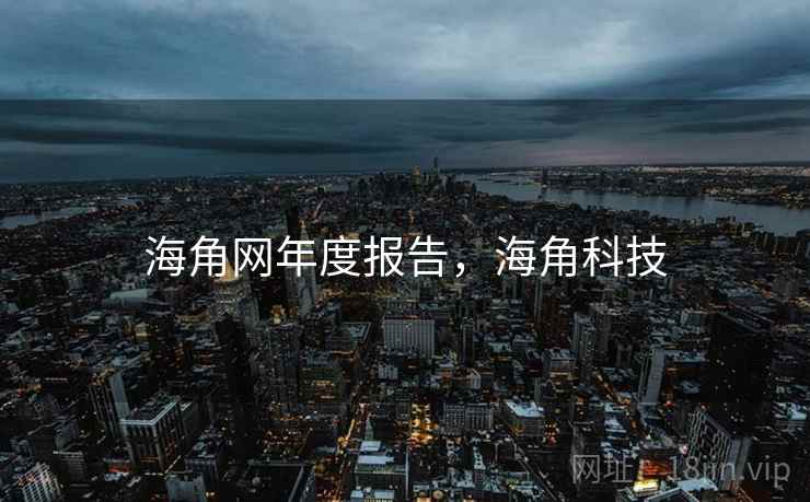海角网年度报告，海角科技  第1张