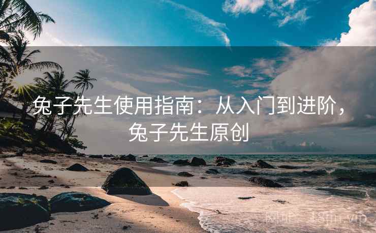 兔子先生使用指南：从入门到进阶，兔子先生原创  第2张