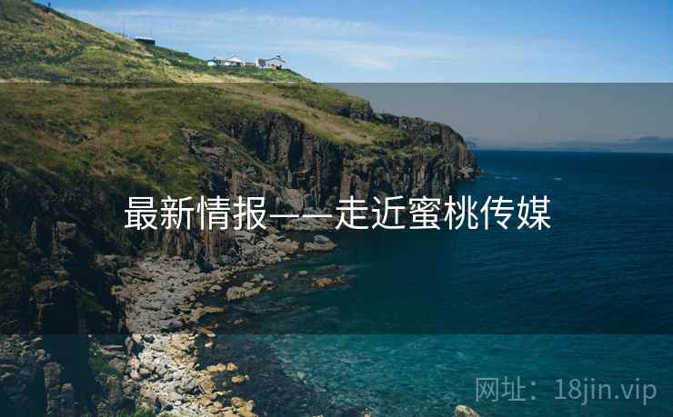 最新情报——走近蜜桃传媒  第1张
