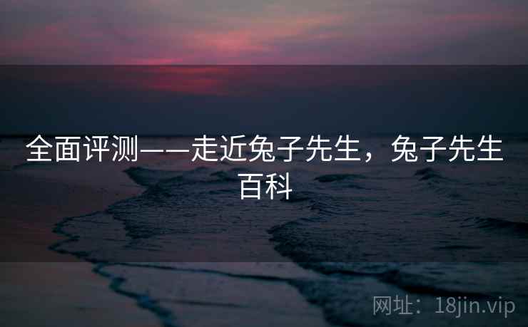 全面评测——走近兔子先生，兔子先生百科  第2张