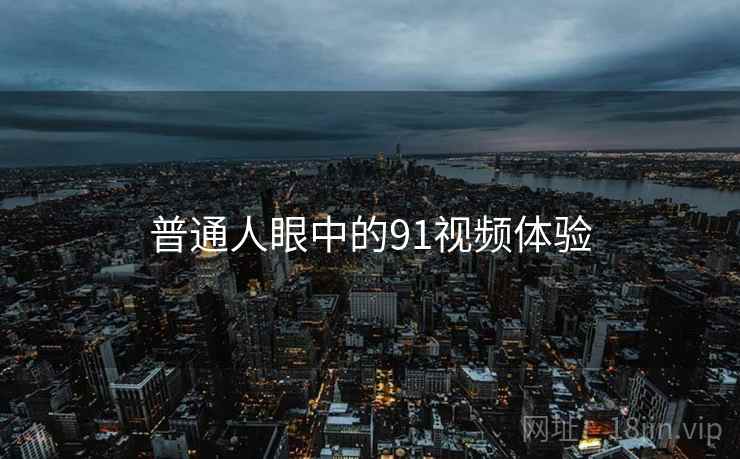 普通人眼中的91视频体验  第1张